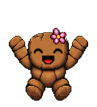 Rhea happy animation